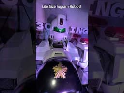Inside a Life-Size Japanese Robot #japan #anime #robot