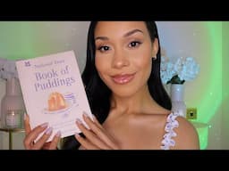 ASMR Reading to you 🍯✨RELAXING Recipe Book reading, tracing and tapping for sleep relaxation