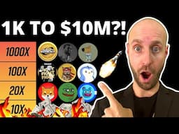 🔥Top 20 *WINNING* Crypto Meme Coins UNDER $1 Set To EXPLODE NOW in 2025?! (TIME SENSITIVE!!!)