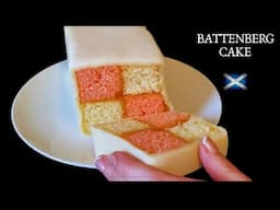 Easy Battenberg Cake Recipe | No Need For A Battenberg Tin!