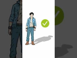 Create Realistic Character Shadows in Illustrator Tutorial #shorts