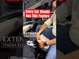 Extended Thigh Support for comfortable long road trips ft. Tata Altroz @TataMotorsCars #tata