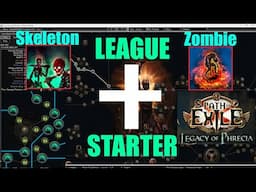【Path of Exile LEGACY OF PHRECIA】LEAGUE STARTER ZOMBIE + SKELETON HERALD 4 EVENT - 1304