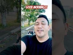 Good morning! Morning stroll in the Philippines
