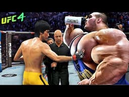 Bruce Lee vs. Alpha Bodybuilder (EA sports UFC 4)