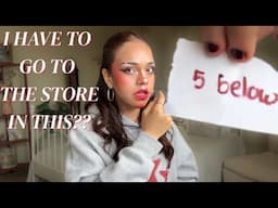 LITTLE SISTER DOES MY MAKEUP TO GO OUT TO PUBLIC IN ! *HILARIOUS*