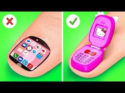 Kendin Yap Kedicik Telefon Sürprizi! Annem Kırık Telefonumu El İşleri ve İpuçlarıyla Düzeltti 🐱✨