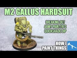 The Army Painter's Quickshade Dip - Painting a Mech Suit [How I Paint Things]