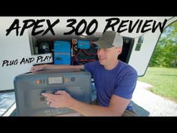 Modular RV Solar + Home Backup! Simple & Cheap Bluetti Apex 300 Review
