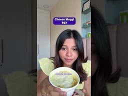 Just glad that I did't have to try chocolate Maggi!