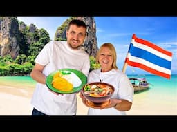 Tasting Thailand Food at Home! | Priceless Reactions to Thai Dishes ❤️
