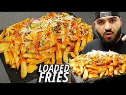 The BEST Loaded Fries Recipe | Loaded Chicken Fries
