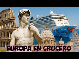 Visita 10 Ciudades de Europa SIN VUELOS ni MALETAS: ¡El Mejor Crucero del Año! 🚢