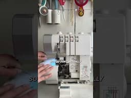 how to quickly change the thread on your serger 🪡