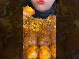 CHICKEN & EGG CURRY #asmr #mukbang #asmrvideo