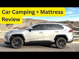 2025 Toyota RAV4 vs. Subaru Forester | Car Camping + Lost Horizon Mattress Review