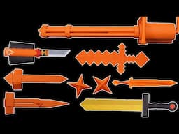COOL! 08 PAPER CRAFT AND ORIGAMI NINJA WEAPONS
