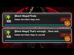 I Finally Killed Black Mage Completely SOLO