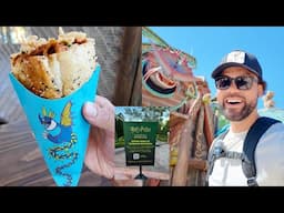 Trying the BEST Food Item at Epic Universe While Finding Dragons - Virtual Queue Frustration!!