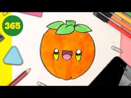 How to Draw a Cute khaki Step by Step – Kawaii Drawing Tutorial