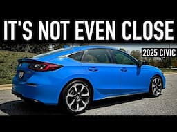 The 2025 Honda Civic Hybrid Hatch is DESTROYING Competitors