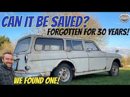 WE FOUND A FORGOTTEN & RUSTY VOLVO AMAZON 121 ESTATE - Left for Dead for 30 Years!