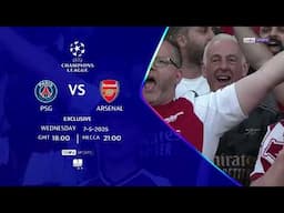 PSG clash with Arsenal in the UEFA Champions League semi-final second leg