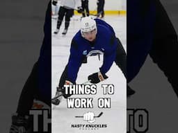 Jett Luchanko discusses some things he needs to continue to work on