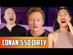 Conan O'Brien Learns Korean And Makes It Dirty Reaction