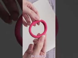 HAIR TIE or RUBBER BAND TRICK 💡 HOW TO MAKE PATTERN PAPER AT HOME #diy #diystationery #tricks