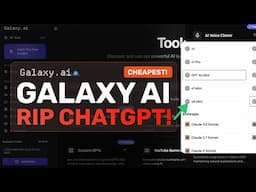 Galaxy AI UPGRADED (Review): This FREE & CRAZY All-in-one AI Platform is AMAZING. (Sonnet & Opus 4!)