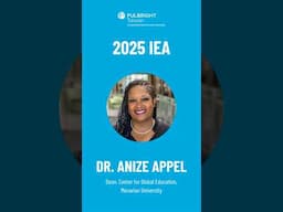 What Impressed Fulbright’s 2025 IEA Grantees in Taiwan | Dr. Anize Appel