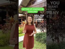 Setting up a Company in Thailand
