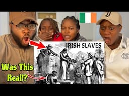 DID THIS REALLY HAPPEN?! TRUTH About The Irish - First slaves brought to the Americas | REACTION