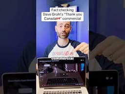 Fact checking Dave Grohl’s “Thank you Canada” commercial with ChatGPT…Major errors!