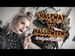 HALFWAY TO HALLOWEEN MANTEL 2025! Decorate With Me!!!