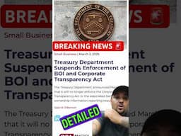 Celebrating the Suspension of Corporate Transparency Reporting Requirements