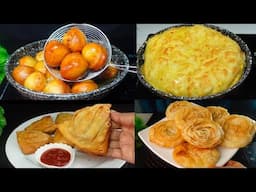 ঝটপট ৪ টি দারুন স্বাদের মজাদার ইফতার রেসিপি একসাথে|Ramadan Ifter Snacks Recipe|Ifter Recipe