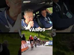 MAMMA MIA!!! 😱😱😱 Ever wonder what riders hear as they’re sprinting for the line? 😂🫨