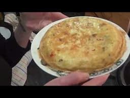 Tortilla de patatas y carne a la brasa 🌿