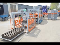 QT8-15 Automatic block machine for making 8inches hollow blocks