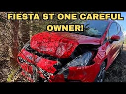 WHY DIDN'T ANYONE WANT THIS CRASH DAMAGED FIESTA ST ?