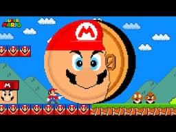 Can Mario Beat the Game When Everything He Touches Becomes Mario?