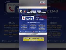 Pamahalaan, tiniyak na nakahandang tumulong sa mga OFW sa gitna ng gulo sa pagitan ng Israel at Iran