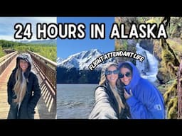 WORKING A TRIP TO ALASKA // FLIGHT ATTENDANT LIFE ✈️