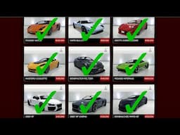 GTA 5 - HOW TO GET REMOVED CARS In 2025! (All Methods)