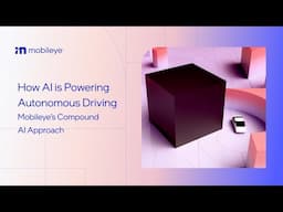 How AI is Powering Autonomous Driving: Mobileye’s Compound AI Approach