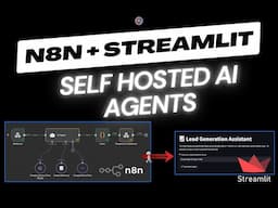 Self hosted n8n + Gemini + Streamlit Tutorial (Full Build!)