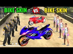 Bike Skin vs Bike Skin Fight 😈 New Midnight Motor Bike Skin Challenge 😎 Garena Free Fire 🔥 Y GAMING