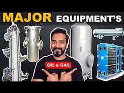 Major Oil & Gas Equipment's used in Process Plant across the World